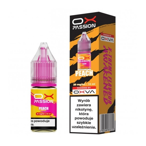 OX Passion 10ml Peach 20mg