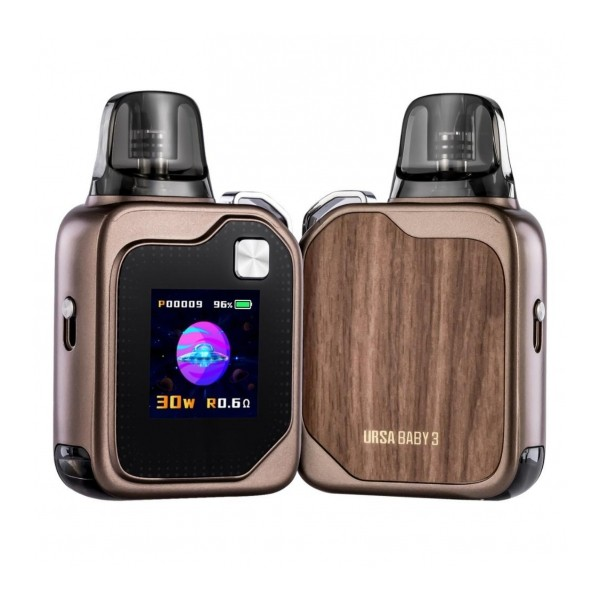 Lost Vape Ursa Baby 3 Pod - Oak Wood