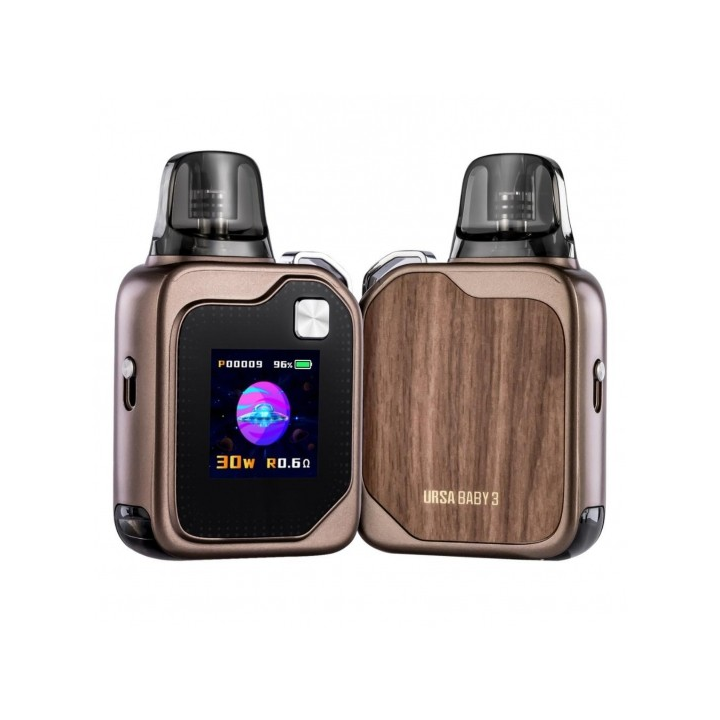 Lost Vape Ursa Baby 3 Pod - Oak Wood