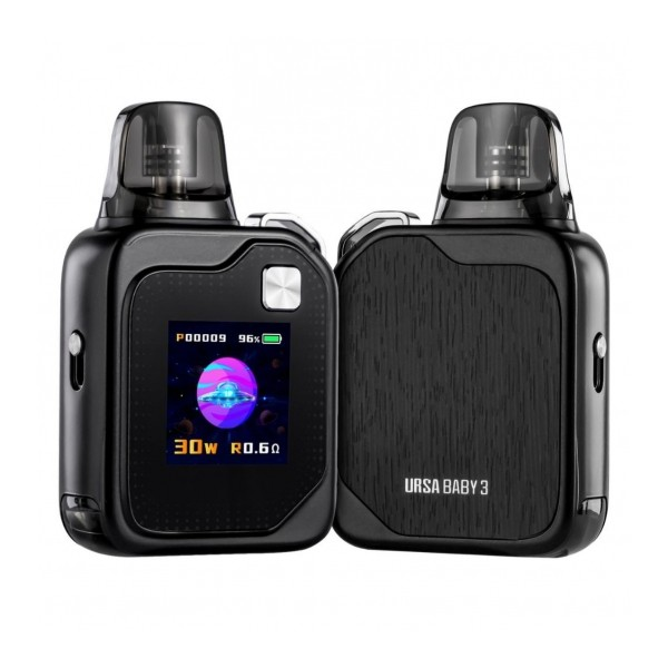 Lost Vape Ursa Baby 3 Pod - Ebony Wood