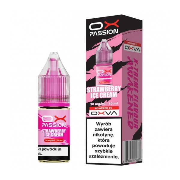 OX Passion 10ml Strawberry Ice Cream 20mg