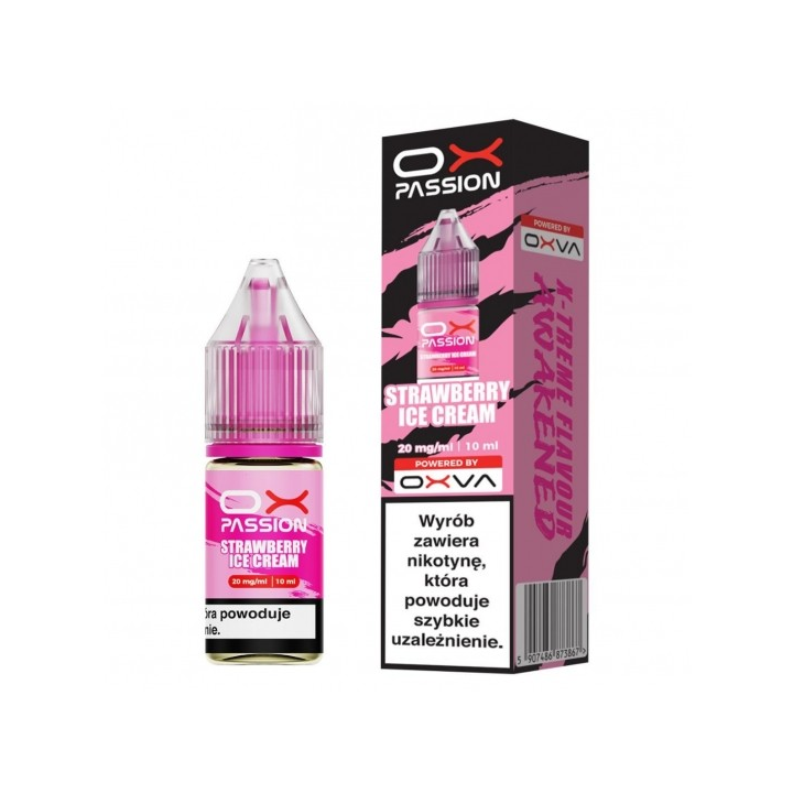 OX Passion 10ml Strawberry Ice Cream 20mg