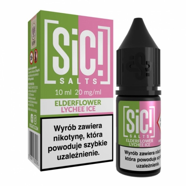 SIC! THEA 20MG 10ML ELDERFLOWER TEA ICE