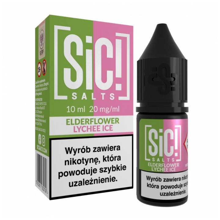 SIC! THEA 20MG 10ML ELDERFLOWER TEA ICE