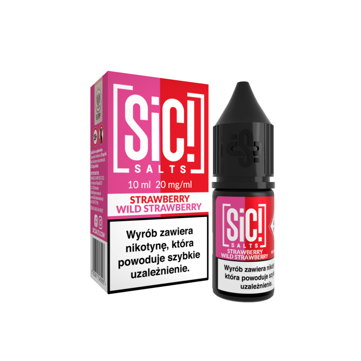 Sic! - Strawberry Wild Strawberr 10ML 20MG