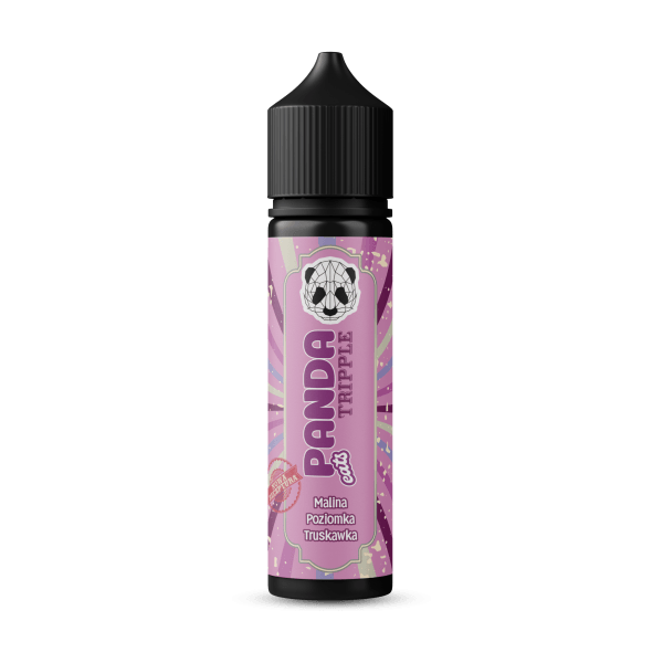 Panda Tripple - Malina Poziomka Truskawka 10/60 ml