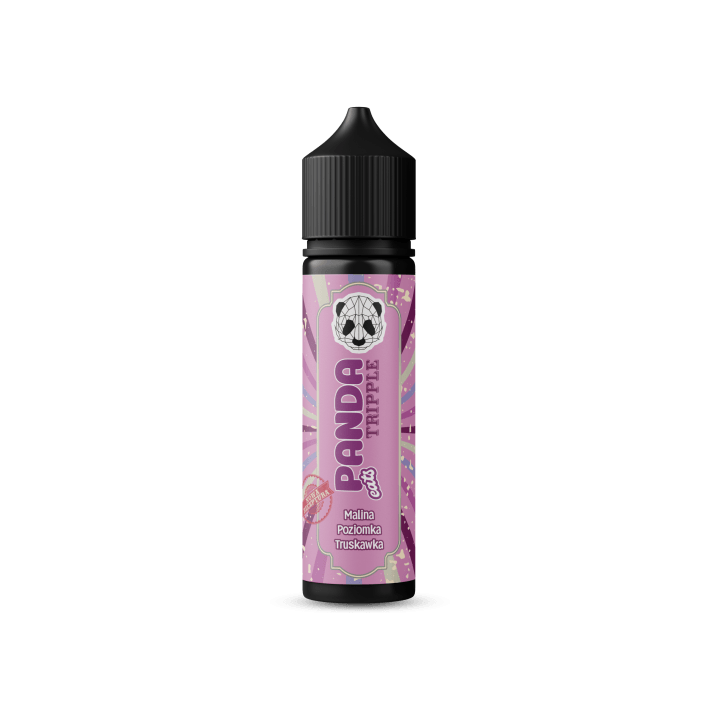 Panda Tripple - Malina Poziomka Truskawka 10/60 ml