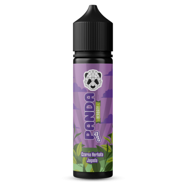 Panda Herbaty - Czarna Herbata Jagoda 10/60 ml