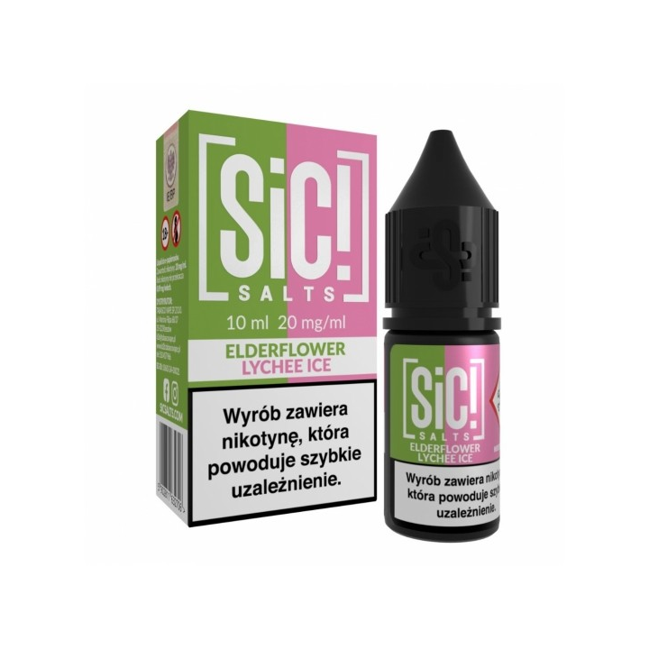 SIC! Salts 10ml 20mg Elderflower Lychee Ice