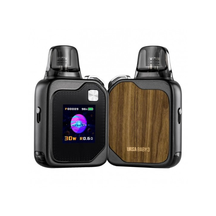 Lost Vape Ursa Baby 3 Pod - Ash Wood