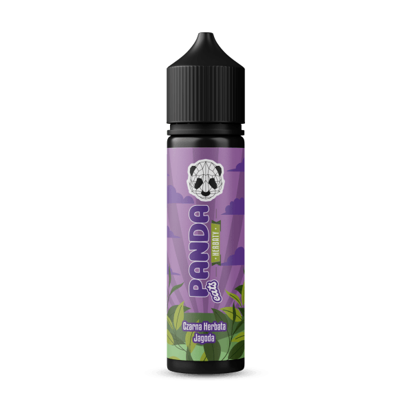 Panda Herbaty - Czarna Herbata Jagoda 10/60 ml